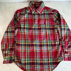 Ralph Lauren Boys Cotton Dress Shirt